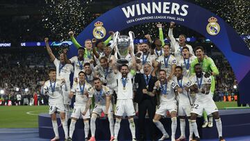 El Real Madrid, campeón de la Champions de 2024, título que le da la oportunidad de disputar la Copa Intercontinental.