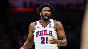 Philadelphia 76ers center Joel Embiid