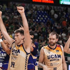 El UCAM sorprende al Unicaja y pone patas arriba el playoff