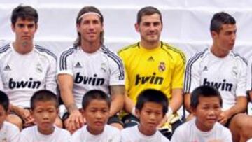 <b>GRAN TIRÓN. </b>El Madrid es reclamado en la zona asiática.