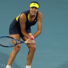 Andreescu frena a Muguruza y no habrá derbi español en Miami