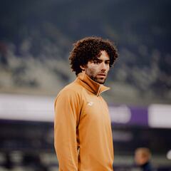 Chino Huerta aún espera su debut en el Anderlecht