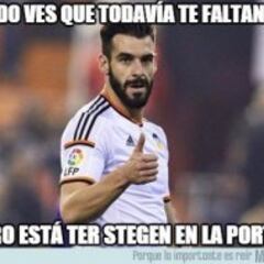 Los memes más divertidos del Valencia-Barcelona de Copa