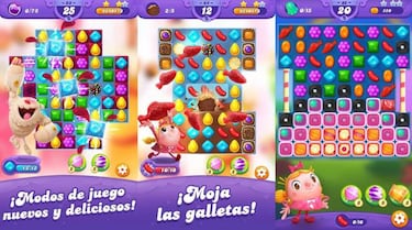 Candy Crush Friends Saga ya disponible en iOS, Android y Windows