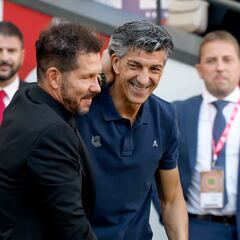 Imanol y Simeone, el veterano que se va y el veteranísimo que se queda