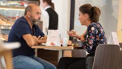 Ginés Corregüela y Yaiza Martín disfrutan de una jornada de compras en un centro comercial, a 19 de mayo de 2023, en Madrid (España).
SUPERVIVIENTES;COMPRAS;CENTRO COMERCIAL;PAREJA;DESAYUNO;19 MAYO 2023
José Ruiz / Europa Press
19/05/2023