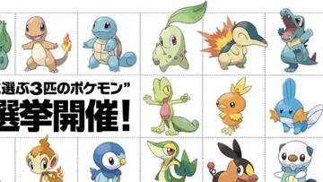 Jap¨®n elige sus Pok¨¦mon iniciales favoritos de toda la saga