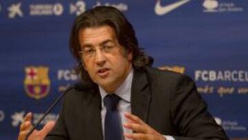 El portavoz de la Junta del Barcelona, Toni Freixa.