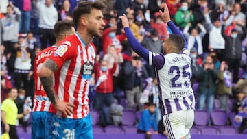 02/04/22 PARTIDO SEGUNDA DIVISION
 REAL VALLADOLID LUGO
 GOL 3-0 ANUAR ALEGRIA 