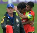 Scolari ensaya con el once que ganó la Copa Confederaciones
