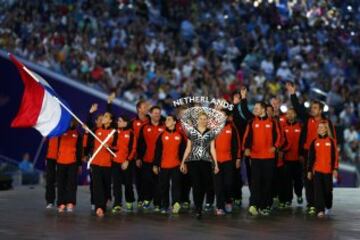 Las imágenes de la ceremonia inaugural en Bakú