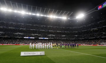 Las mejores imágenes del Clásico en el Bernabéu