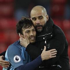 Guardiola joined Manchester City to work with Silva
