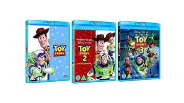 La trilogía de Toy Story no puede faltar en la colección de ningún fan