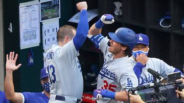 Los Angeles Dodgers hicieron historia este mi&eacute;rcoles despu&eacute;s de romper un r&eacute;cord de m&aacute;s carreras en una entrada en la historia de los Playoffs de la MLB.