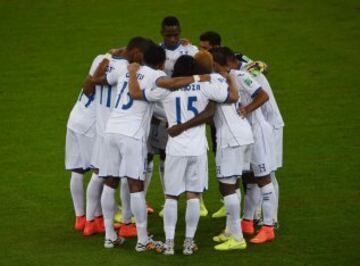 Las imágenes del Honduras-Ecuador