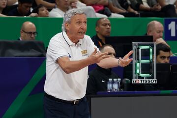 Svetislav Pesic, seleccionador de Serbia.