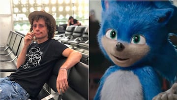 Luisito Comunica y Sonic en live-action