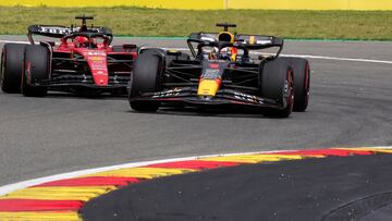 Max Verstappen (Red Bull RB19). Spa-Francorchamps, Bélgica. F1 2023.