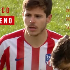 Marco Moreno, el central de futuro del Atleti que querían Barça y Madrid