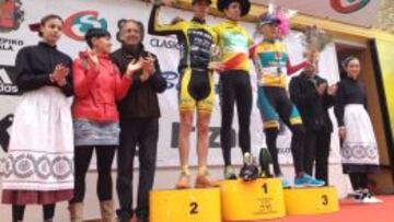 Grijalba, en el podio de 2013.