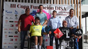 Agea y Bernal ganan la III Copa de P¨¢del en Silla de Ruedas Fundaci¨®n Disa Fuerteventura 2023