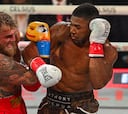 Anthony Joshua apaga el show y noquea a Jake Paul