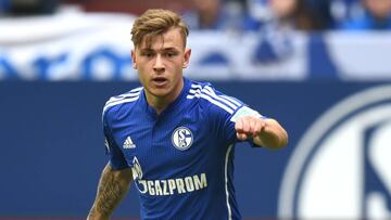 Max Meyer con el Schalke 04.