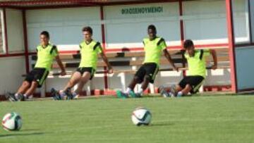 Suave sesión para la Rojita tras la goleada contra Alemania