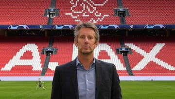 Van der Sar, en el Johan Cruyff Arena.
