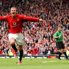 Futbolistas que han vestido la camiseta del Real Madrid y Manchester United