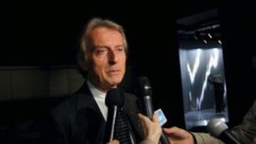 Luca Cordero di Montezemolo en un acto de Alitalia en Mil&aacute;n.