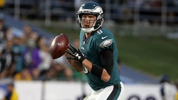 Tras la lesión de Carson Wentz, Nick Foles saltó al campo para tratar de salvar la temporada de los Eagles y lo logró al ganar el Super Bowl.