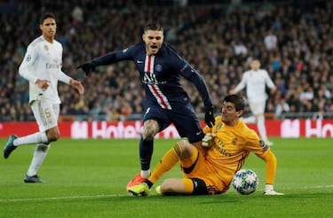 El VAR anula un penalti al PSG por falta previa a Marcelo