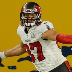 Tom Brady y Rob Gronkowski, la dupla más anotadora en playoffs