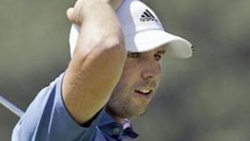 <B>MAL TORNEO.</B> Su error al entregar la tarjeta ha puesto fin a la participación de Sergio García en el PGA.