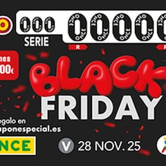Cuponazo Black Friday de la ONCE 2025: comprobar resultados del sorteo de hoy, viernes 28 de noviembre