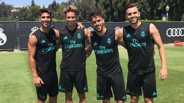 Asensio, Llorente, Ceballos y Mayoral.