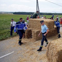 Boicot al Tour: se paró la etapa por protestas de agricultores y el uso de gases lacrimógenos