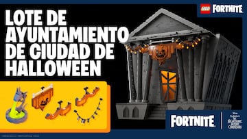 lego fortnite evento halloween 2024 nuevos edificios