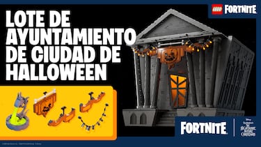 Novedades de Halloween 2024 en LEGO Fortnite: nuevo minipase, edificios temáticos y pantalla partida