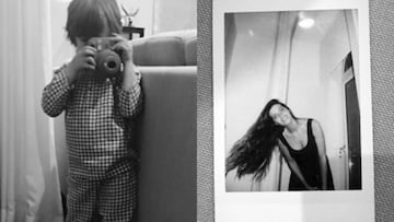 Sara Carbonero, retratada por su hijo Martín en su 34 cumpleaños.