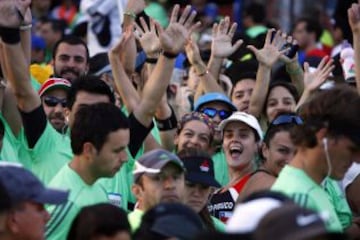 En la Alameda Bernardo O higgins, se dio inicio a una nueva versión de la Maraton de Santiago.