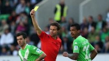 Felix Brych, en un partido de la Bundesliga.