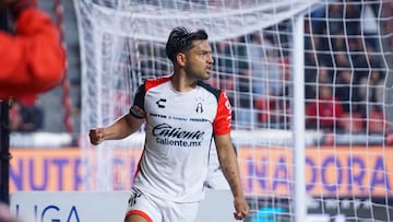 Eduardo Aguirre of Atlas during the 11th round match between Tijuana and Atlas as part of the Liga BBVA MX, Torneo Clausura 2025 at Caliente Stadium, on March 09, 2025 in Tijuana, Baja California, Mexico.