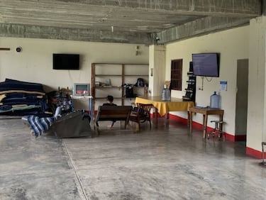 El fútbol alivia a los inmigrantes que pasaron por La Bestia