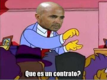 Los memes tras los dichos de Sampaoli