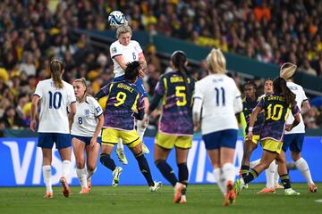 Inglaterra vence a Colombia en cuartos del Mundial Femenino