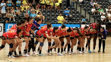 Las juveniles espa?olas, listas para el Mundial.
