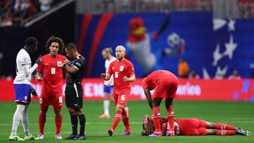 USMNT attacker Timothy Weah will also serve a ban after being sent off in the Group C game against Panama.